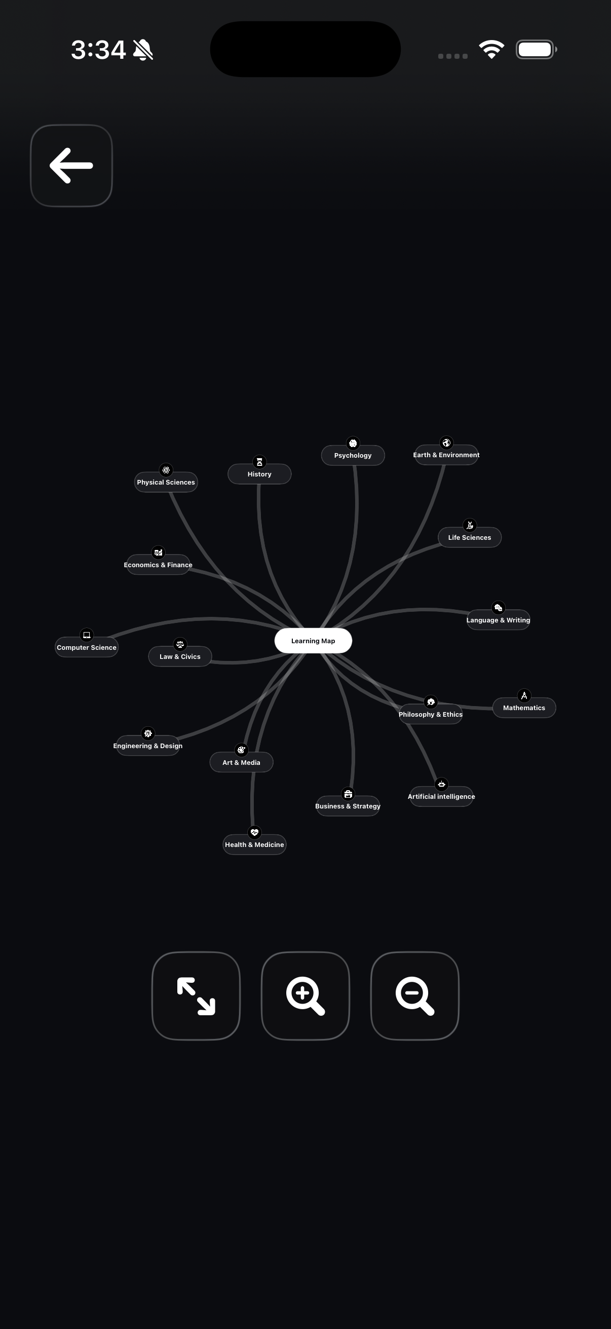 FlowLearn — your knowledge mind map